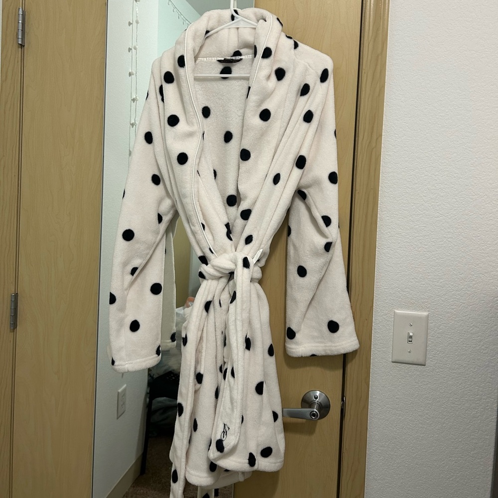 Victoria’s Secret polka dot robe